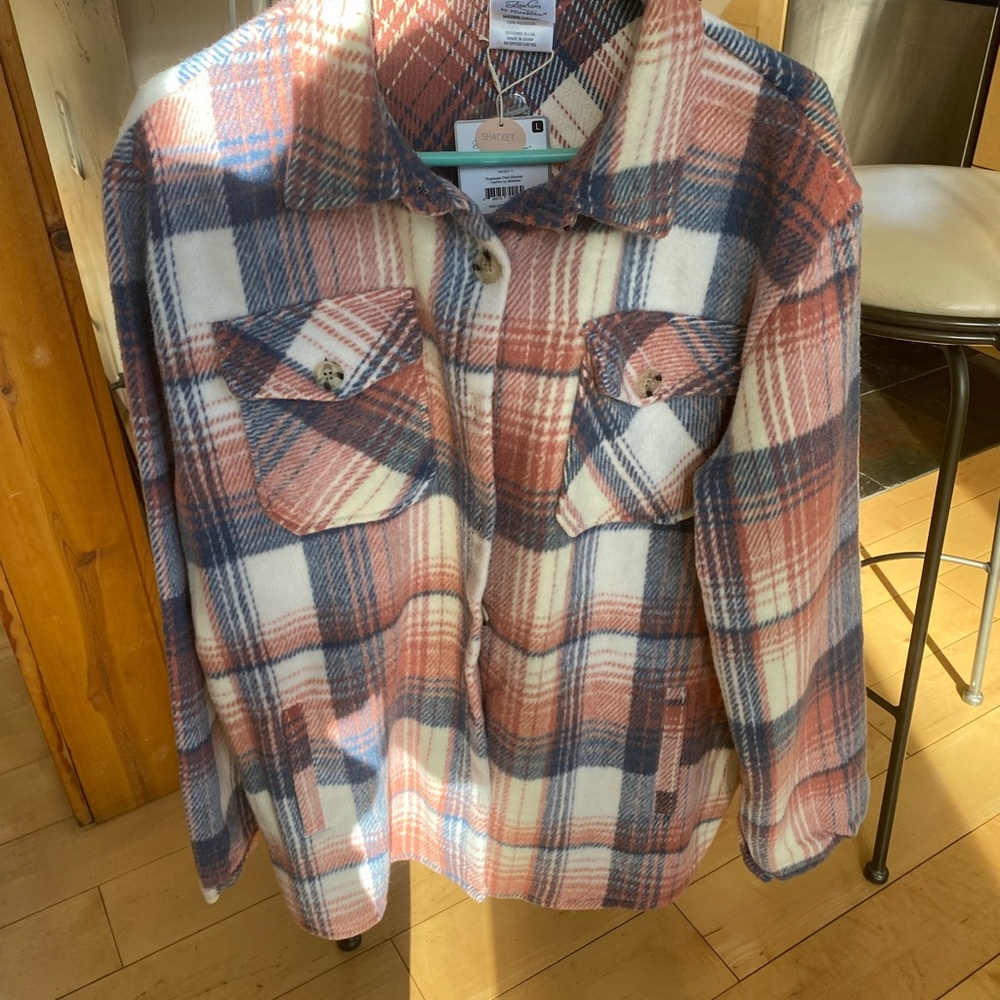 Mirabeau cozy Shacket new with tags size large
